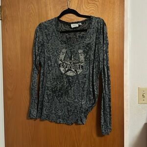 Cowgirl vintage top